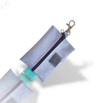 Türkiz fényvisszaverő kakizacsitartó